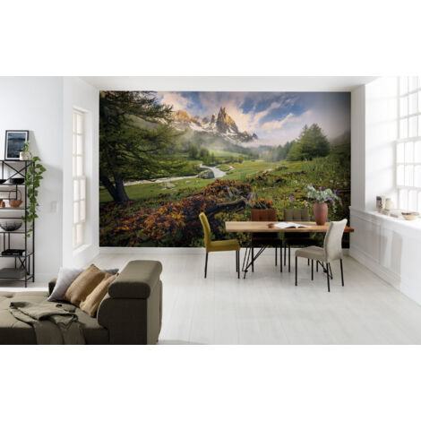 Komar Morning Walk 368 x 254 cm, Papier peint panoramique 8-133, photomurale sur intissé (1/2)