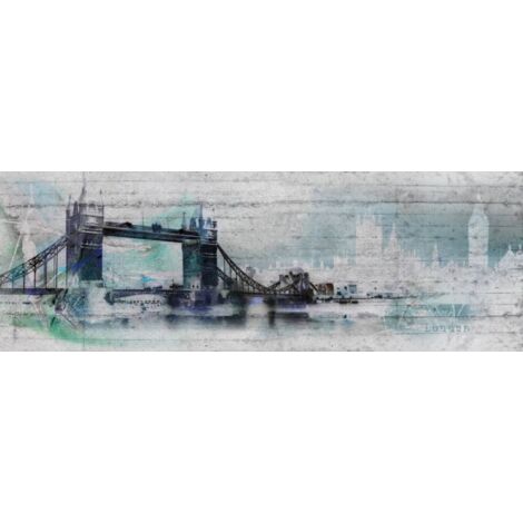 Komar London 368 x 127 cm, Papier peint panoramique 4-315, photomurale sur intissé (1/4)