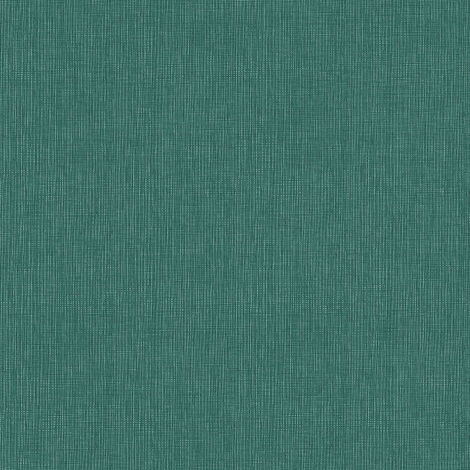 Papier peint uni vert foncé cuisine | Tapisserie verte pour salon moderne |  Papier peint intissé effet textile idéal pour couloir - 10,05 x 0,53 m