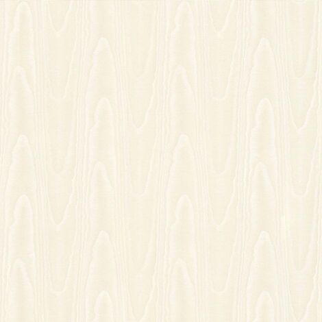 Papier peint blanc idéal pour couloir  Tapisserie murale vinyle blanche intissée  Papiers peints vinyle blanc effet bois (1/4)