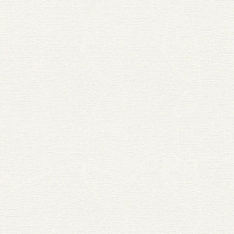 Papier peint intissé blanc avec structure Papier peint pour salon et couloir simplement à peindre Le papier peint uni texturé blanc (1/3)