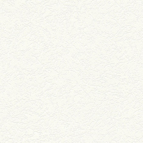 Papier peint texture plâtre blanc Papier peint intissé uni avec structure en vinyle aspect plâtre pour couloirs et couloirs (1/3)