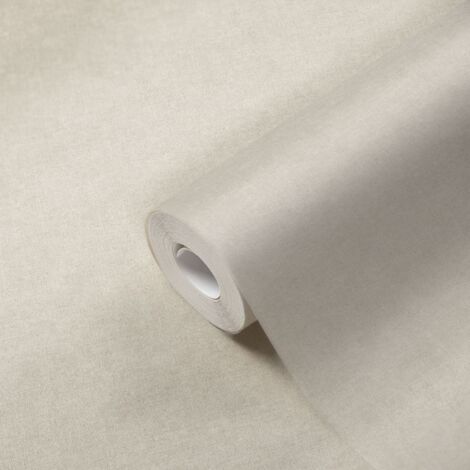 Papier peint gris clair pour salon Tapisserie moderne pour chambre adulte et bureau Papier peint uni pour couloir (1/5)