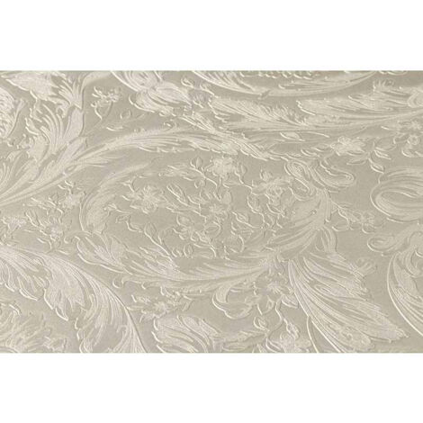 Papier peint baroque gris foncé métallique pour salon Tapisserie pour chambre style anglais Papiers peints motif pour couloir (1/5)
