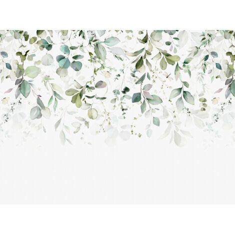 Papier peint vinyle intissé motifs nature 3,71m x 2,80m – Lessivable et strippable – Bonne résistance lumière – 399001 – Livingwalls - AS-399001 (1/3)