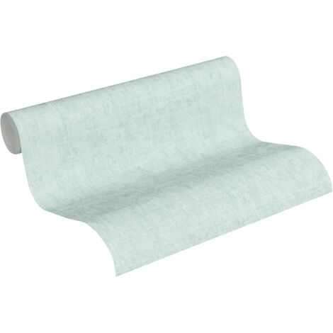 Peint peint gris bleu pour bureau Tapisserie intissée pour salon uni gris Papiers peints facile à poser idéal pour chambre adulte (1/5)