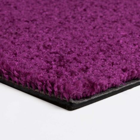 Dalles moquette modulaires 50x50 cm – Moquette plombante violette – Confort luxe classe 5 – Pose libre sans colle – Compatible chauffage au sol – Schatex