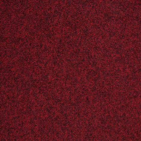 Dalle moquette rouge professionnelle Moquette en dalles autoplombantes Dalle moquette bureau (1/5)