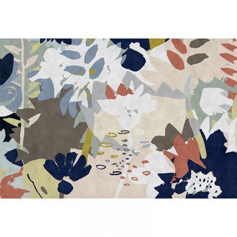 Papier peint panoramique graphique tendance Tapisserie panoramique ...