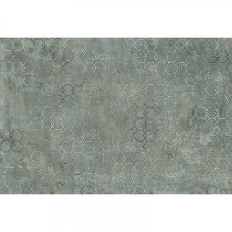 Papier peint panoramique effet béton ciré Tapisserie panoramique gris anthracite Papiers peints panoramiques modernes à motifs graphiques (1/3)