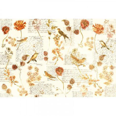 Papier peint panoramique élégant motif animaux Tapisserie panoramique idéale pour chambre Papier peint panoramique nature pour salon (1/3)