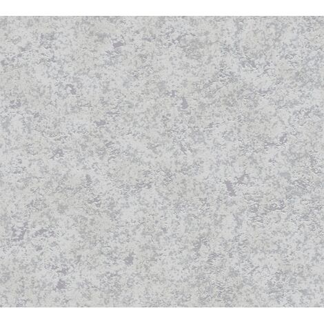 papier peint uni gris et argent - A.S. Création (1/5)