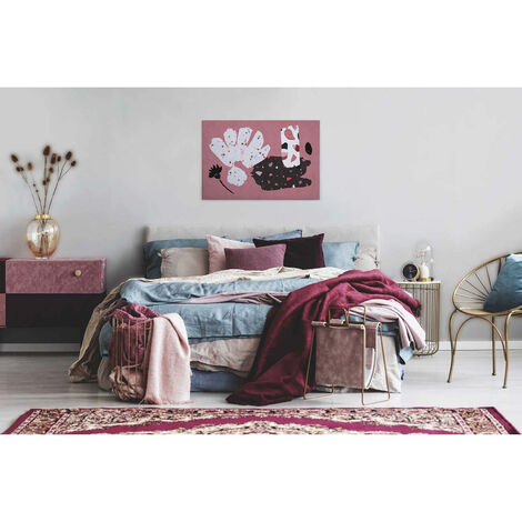 Tableau Scandinave Rose