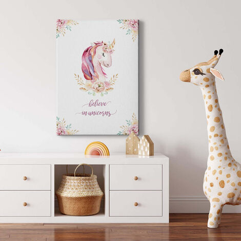 Tableau Licorne Chambre Fille – Shop Tableau