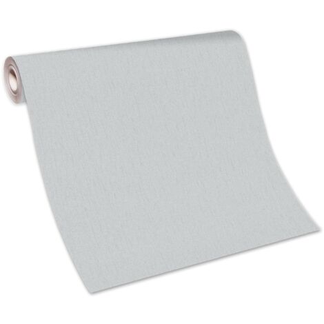 ERISMANN Papier Peint Vinyle Expansé sur Intissé Coton Piqué Gris Clair réf. 10072-31 (1/3)