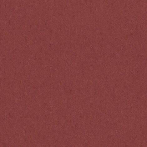 Papier peint uni rouge bordeaux Tapisserie intissée effet textile pour bureau Papier peint rouge velours moderne idéal pour chambre (1/4)