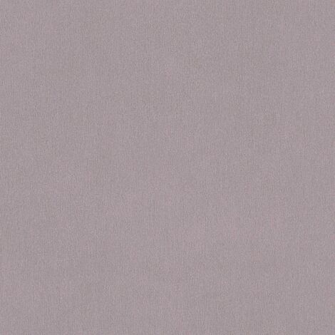 Papier peint uni mauve Tapisserie intissée effet textile pour cuisine Papier peint monochrome moderne idéal pour chambre (1/4)