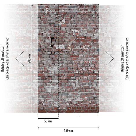 BRICOFLOR Papier Peint The Wall 383371