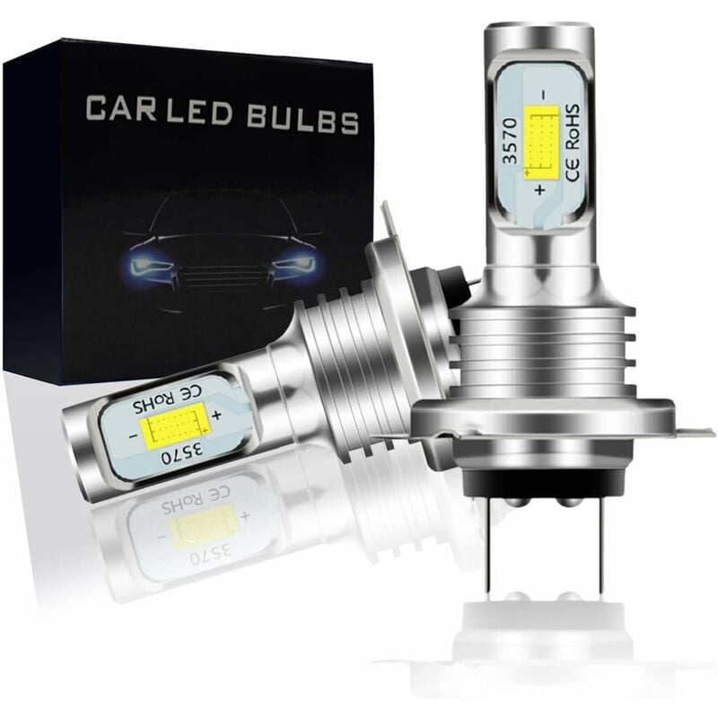 H7-LED-Lampen für Nebelscheinwerfer, Fernlicht, Abblendlicht und