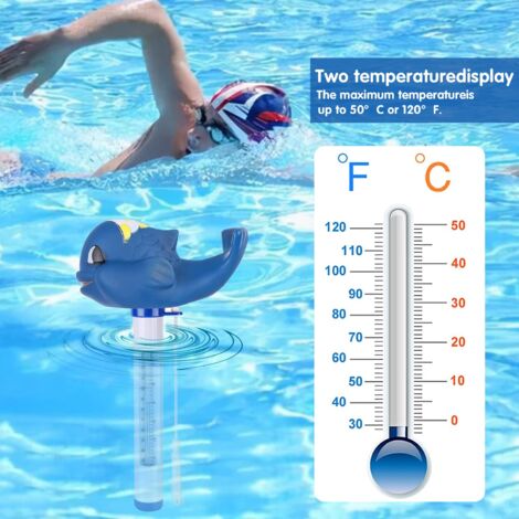 HEBEOT Schwimmendes Pool-Thermometer - Für Schwimm Produktbild-Vorschau 5