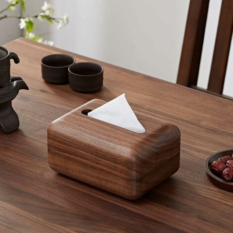 Minimalistische Taschentuchbox aus Rattan für Wohnzimmer, Zuhause, Auto,  B&B, Hotel, Taschentuchbox