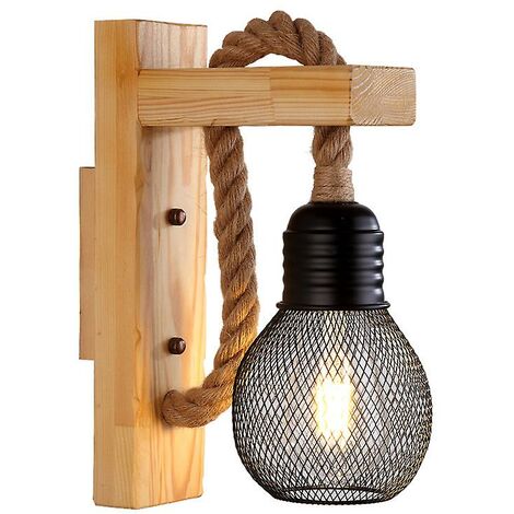 BRILLIANT Lampe Jesper Wandspot Zuleitung und Schalter schwarz korund 1x A60,  E27, 40W, geeignet für Normallampen (nicht enthalten) Mit Zuleitung und  Schnurzwischenschalter