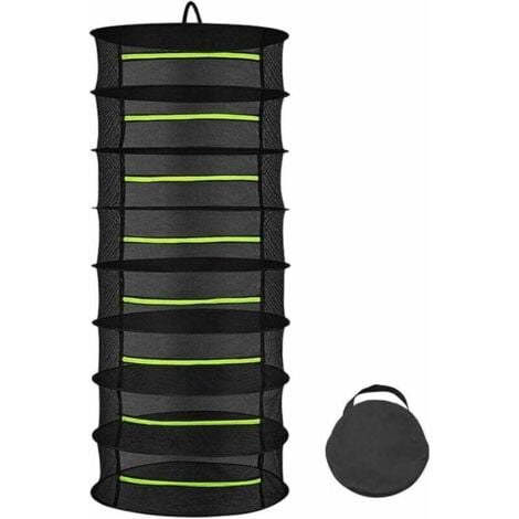 Kräutertrockner Netz 40x60cm - Hängendes Trockennetz Mit Reißverschluss Für Kräuter & Lebensmittel