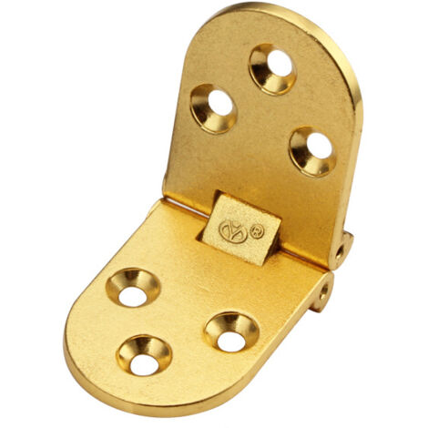 4x Klappscharnier Aus Zinklegierung (7,8 X 3 Cm) – Silber, Inkl. Schrauben – Für Klapptische, Boote & Möbel, Rostfrei
