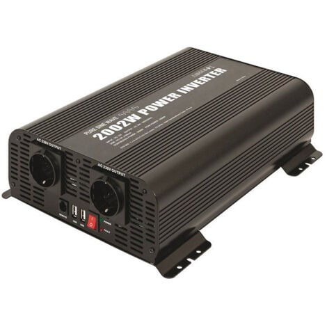 Ondulateur 12 V 2.000 W onde sinusoïdale pure