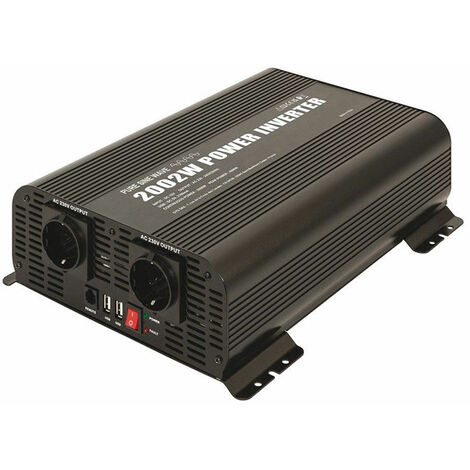 Ondulateur 12 V 2.000 W onde sinusoïdale pure