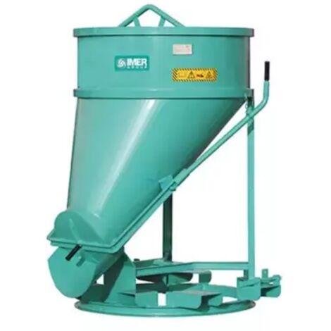 Benne conique à déversement latéral 750 litres IMER (1/3)