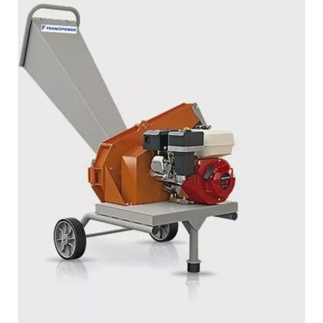 Broyeur de végétaux thermique 75 mm – Moteur Honda GP200 196 cm3 – Capacité 3,5 m3/h – Roues pneumatiques pour déplacements faciles