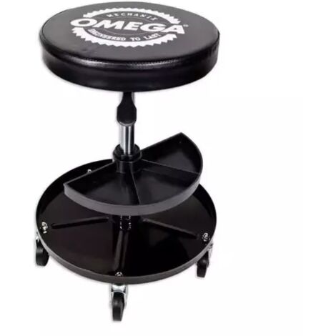 Tabouret roulant de garagiste Omega (1/3)