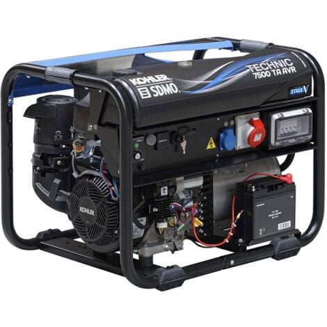 TECHNIC 7500 TA AVR C5 Groupe électrogène triphasé 6500W