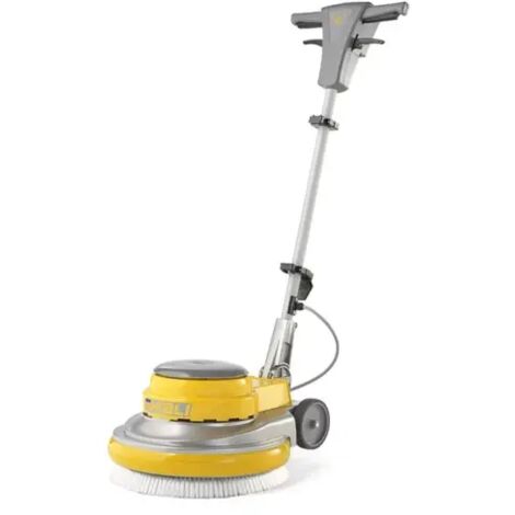 Monobrosse basse vitesse 1000W – Largeur de travail 430 mm – Vitesse 154 tr/min – Pression 40,3 g/cm² – Pour nettoyage professionnel – Ghibli