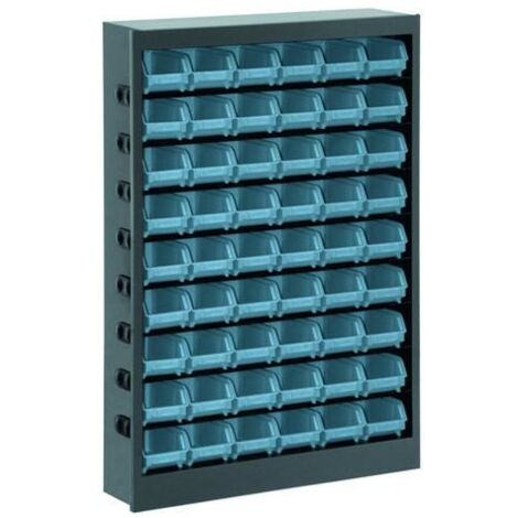 Sodise – Armoire métallique 54 boîtes à bec – Dimensions 950x672x205mm – Acier 16/10ème – Poids 20.1kg – Rangement professionnel (1/6)