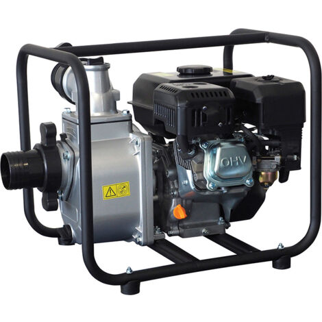 Imer – Motopompe thermique essence auto-amorçante 1000 L/min – Débit 60 m3/h – Hauteur manométrique 28m – Aspiration jusqu'à 8m