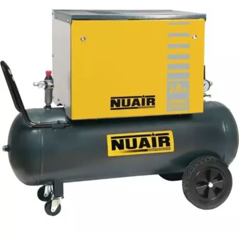 Compresseur insonorisés 100L 3CV NUAIR 3800 3T 100 C SIL