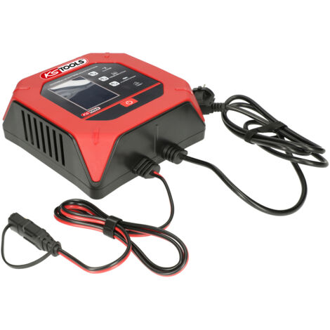 KS Tools - Chargeur de batterie 12/24V 15/7,5A - 550.1775 (1/4)