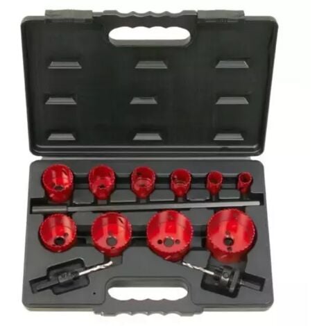 Coffret de 10 scies cloches bi métal
