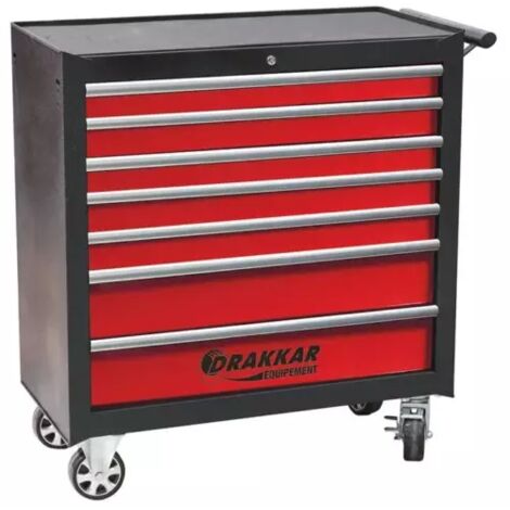 Servante d'atelier XXL 7 tiroirs 170 outils Drakkar (1/3)