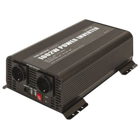 Onduleur 12 V 1.000 W onde sinusoïdale pure