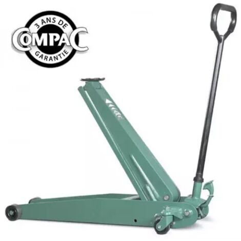 Cric rouleur haute levée VL 2 tonnes professionnel COMPAC (1/3)