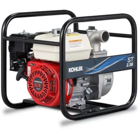 Sdmo – Motopompe essence 38 m³/h – Moteur HONDA 4 temps – Débit 640L/min – Hauteur d'élévation 27m – Pour eaux claires et chargées