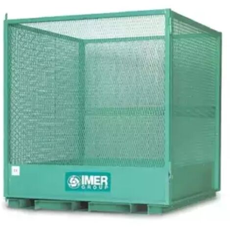 Cage sécurisée pour manutention des palettes CST IMER