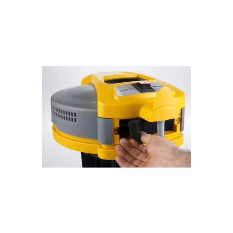 Aspirateur Dorsal GHIBLI WIRBEL 800W - Portatif Avec Harnais - Sac 3,3L - Idéal Nettoyage Atelier, Bricolage