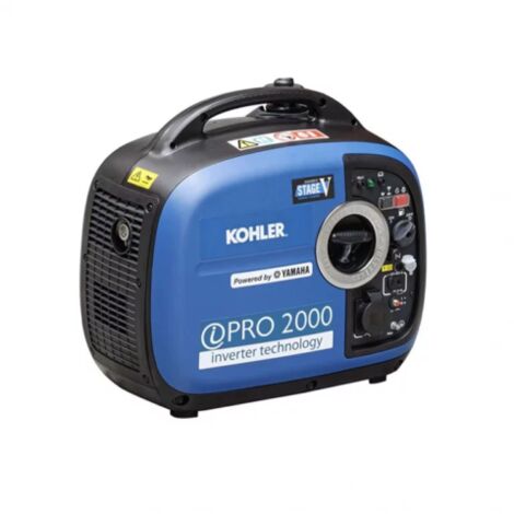 Sdmo – Groupe électrogène inverter 2000 W monophasé – Moteur Yamaha 79 cm3 – Démarrage manuel – Autonomie 4.7h – 60 dB(A) à 7m