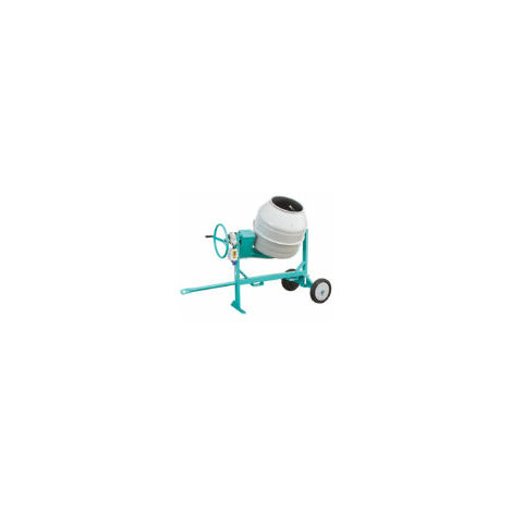 Imer – Bétonnière électrique 190 litres – Monophasée 230V – Cuve en acier traité – Basculement par réducteur à graisse – 72 dB(A)