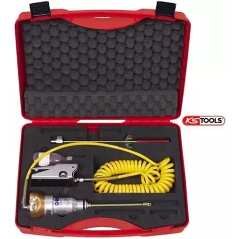 Kstools – Extracteur d’injecteur pneumatique 4 pièces – Système de vibrations pour extraction sans casse – Compatible moteurs diesel injection directe