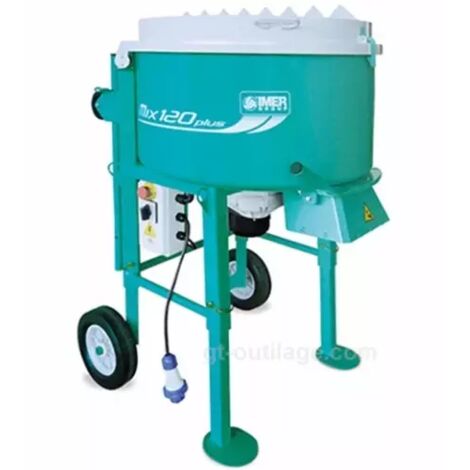 Malaxeur autonome monophasé 1,4 kW IMER MIX 120 Plus